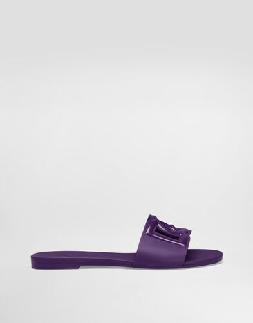 Dolce & Gabbana Rubber slides Purple CW2215AN994