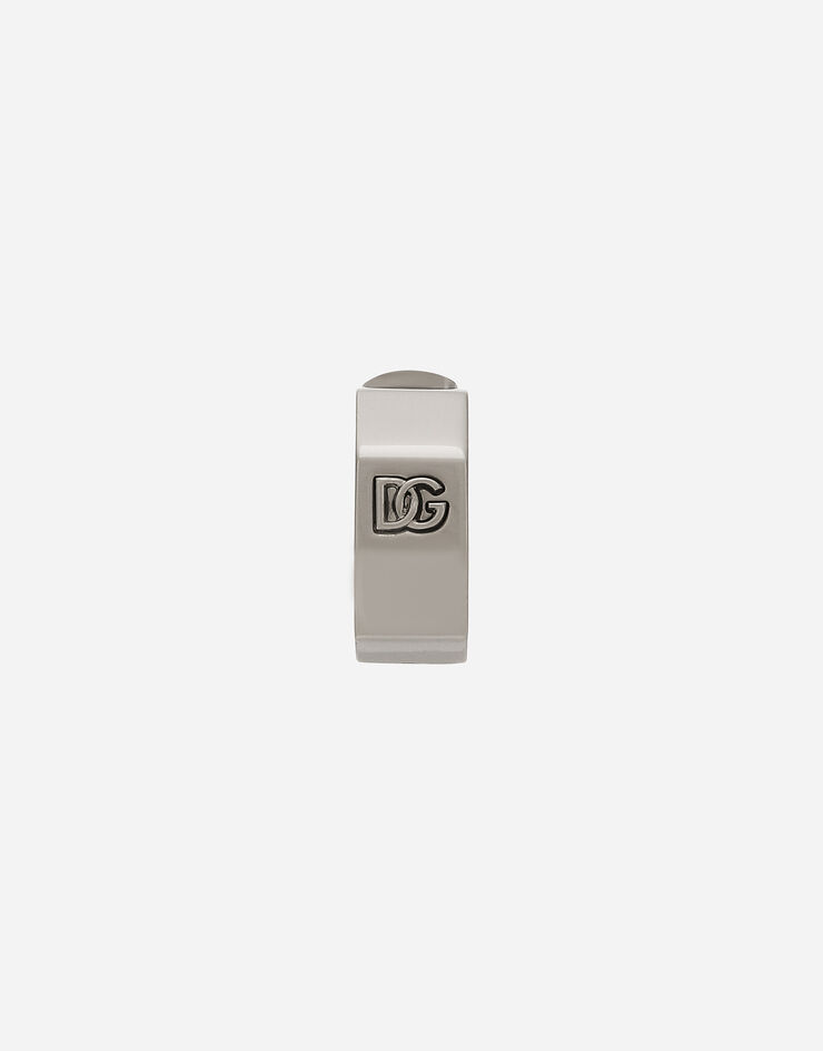 Dolce & Gabbana Einzel-Ohrstecker Logo Silber WEQ5P5W1111