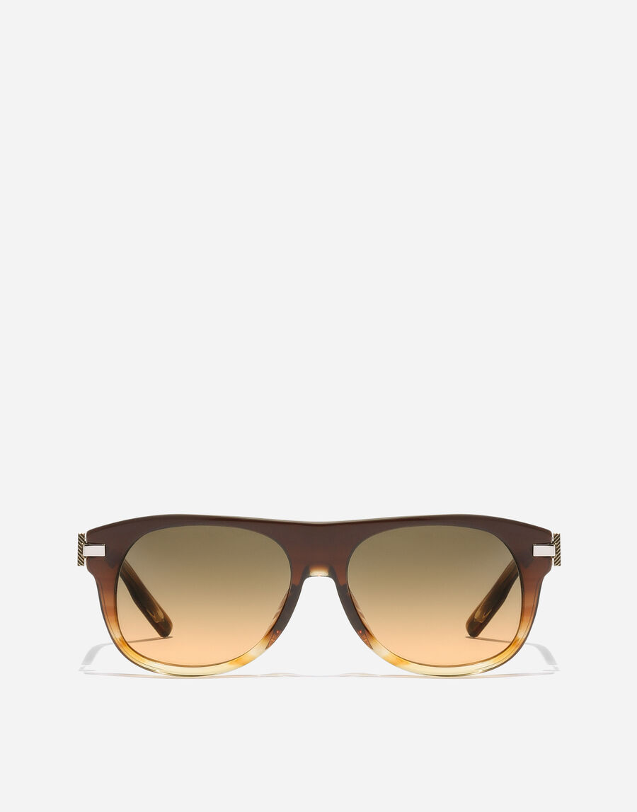 Metal Plaque Sunglasses