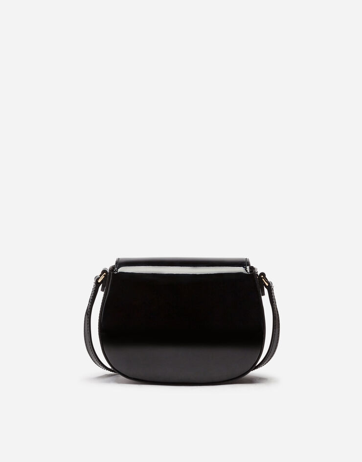 Dolce & Gabbana Patent leather side bag with DG logo Dolce & Gabbana Patent leather side bag with DG logo NERO EB0212A1471