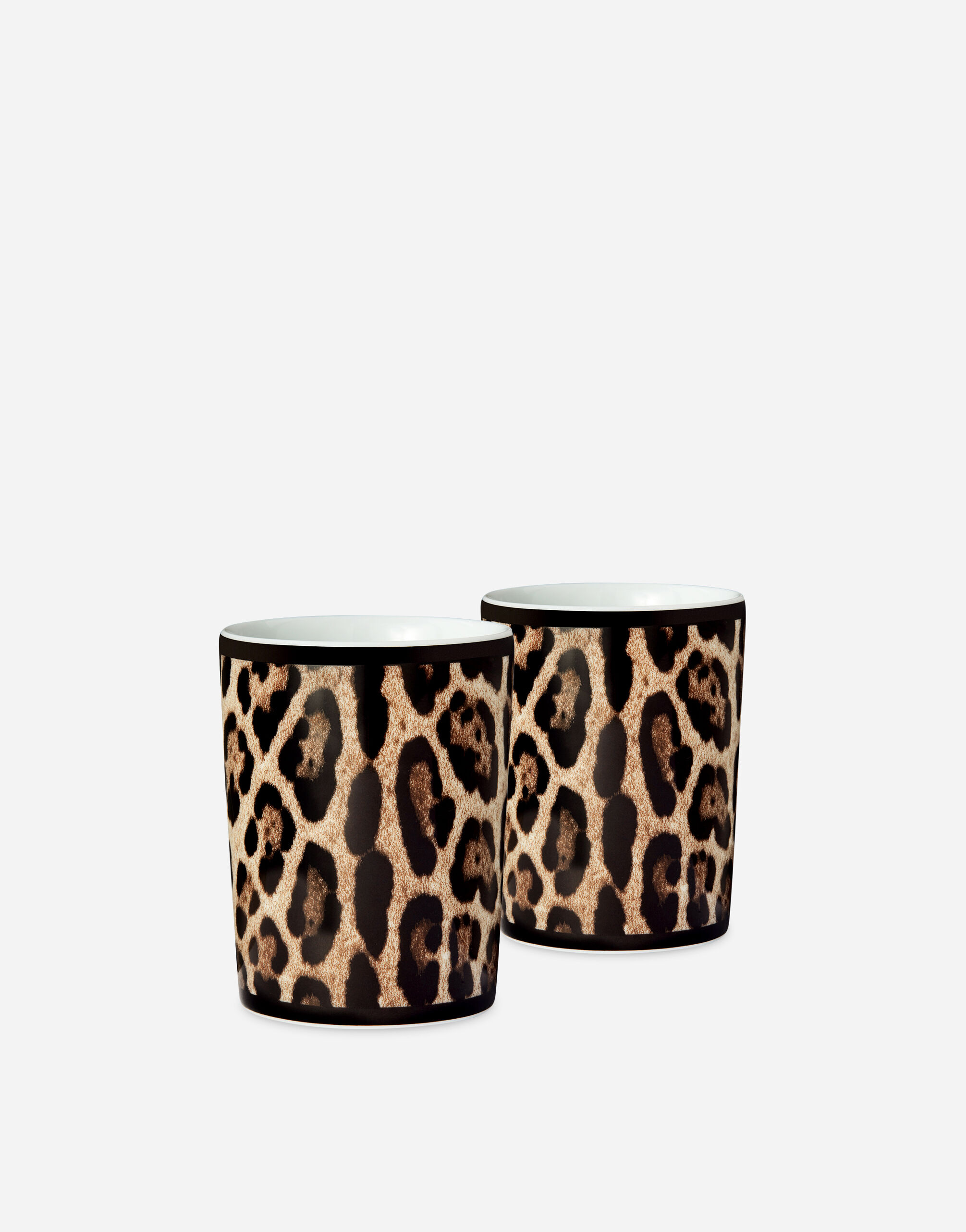 Gift Box With 2 Porcelain Glasses in Multicolor | Dolce&Gabbana® US