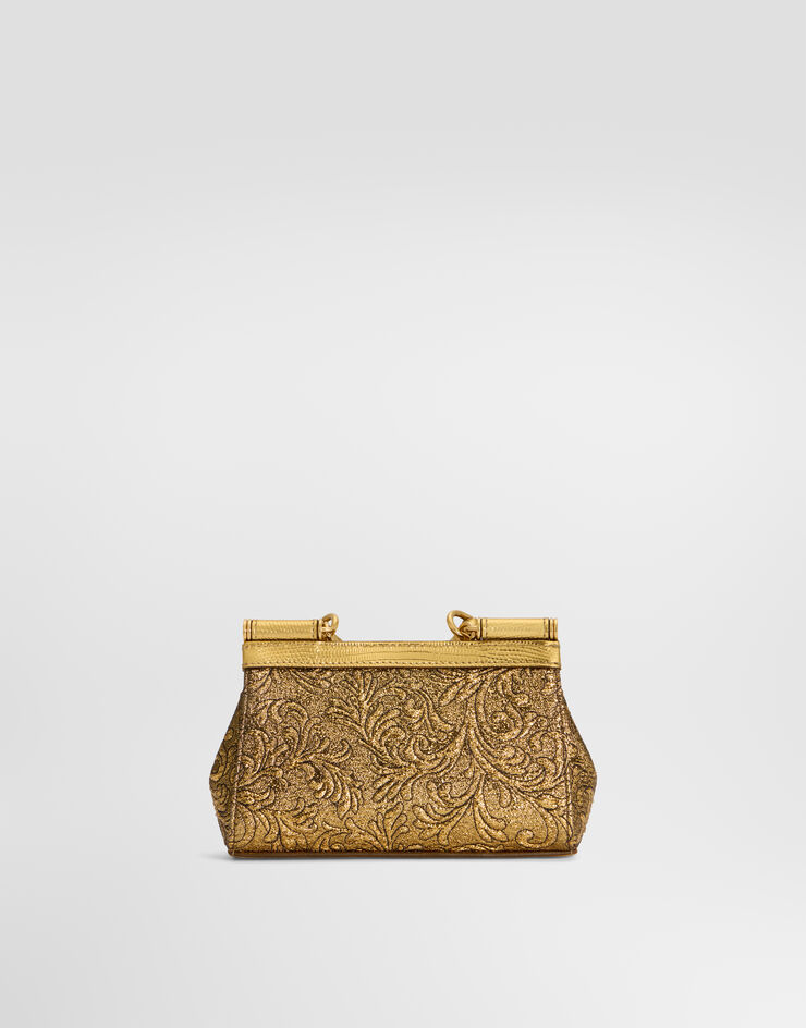 Dolce & Gabbana Mini Sicily handbag in brocade Dolce & Gabbana Mini Sicily handbag in brocade Gold BB7116B0849
