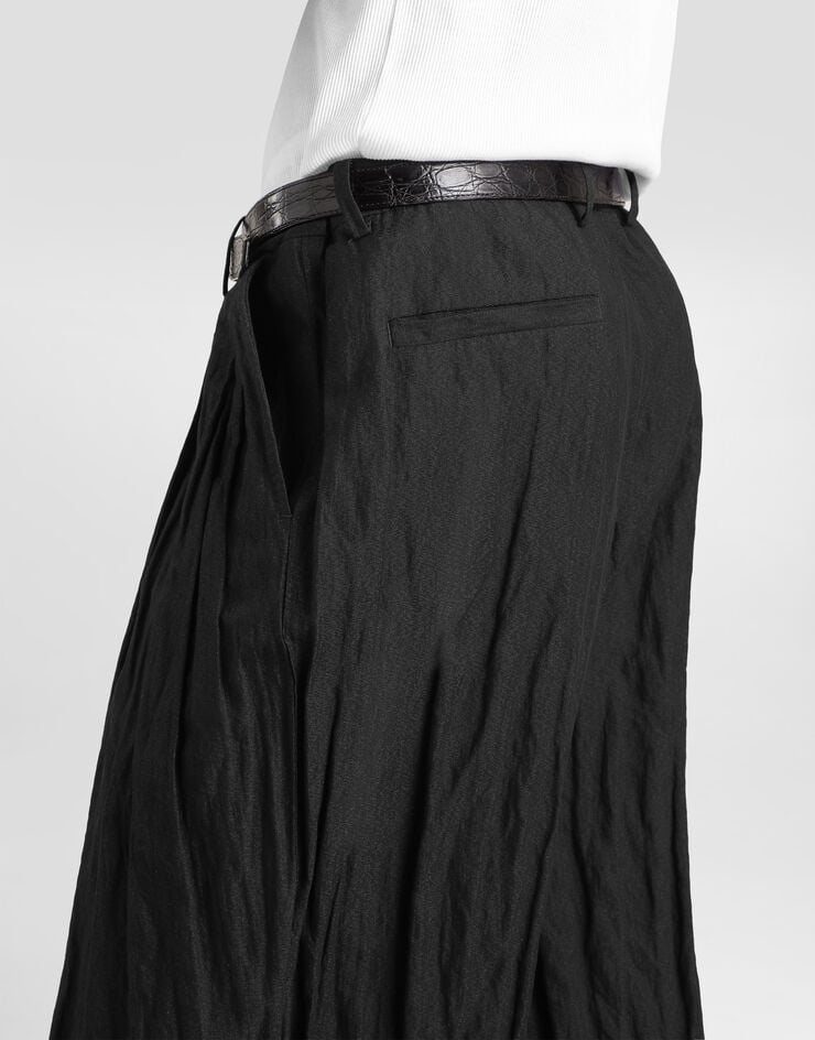 Dolce & Gabbana Cotton trousers Dolce & Gabbana Cotton trousers Black GP16OTHUMWE
