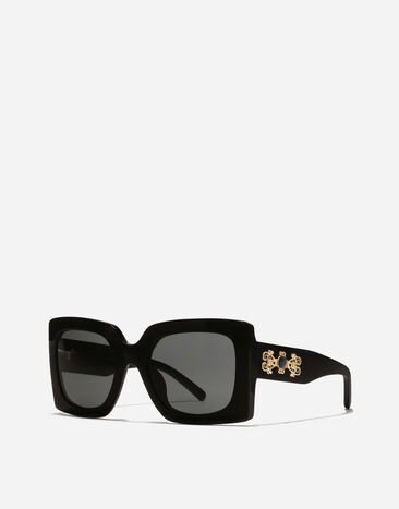 Dolce & Gabbana DG Filigrana Sunglasses Black VG4525VP187