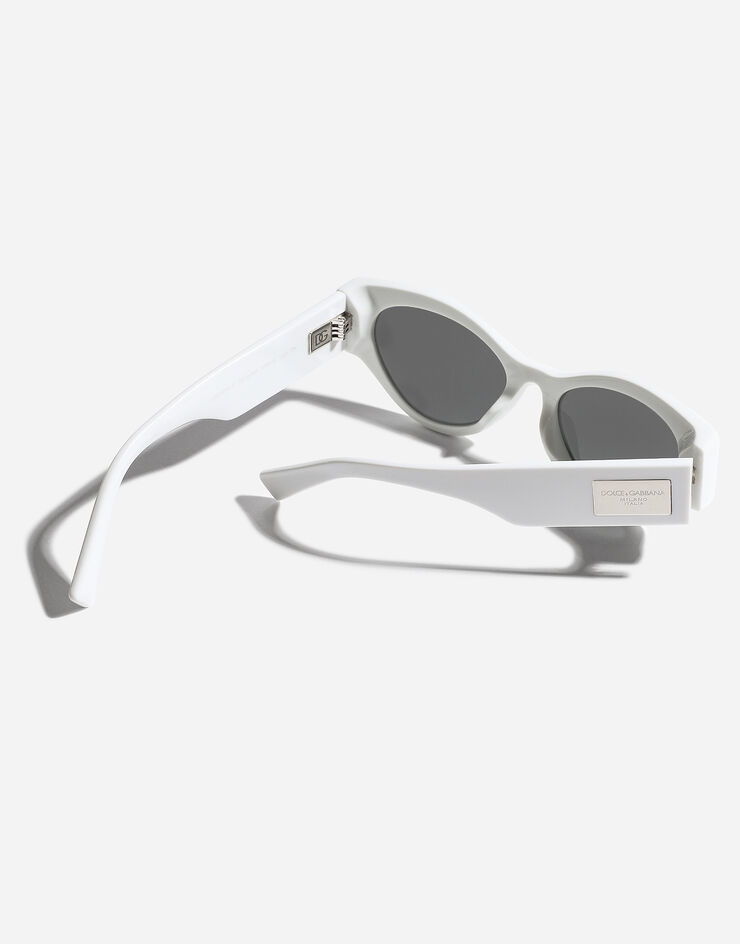 Dolce & Gabbana DG LOGO PLAQUE Sunglasses White VG448HVP287
