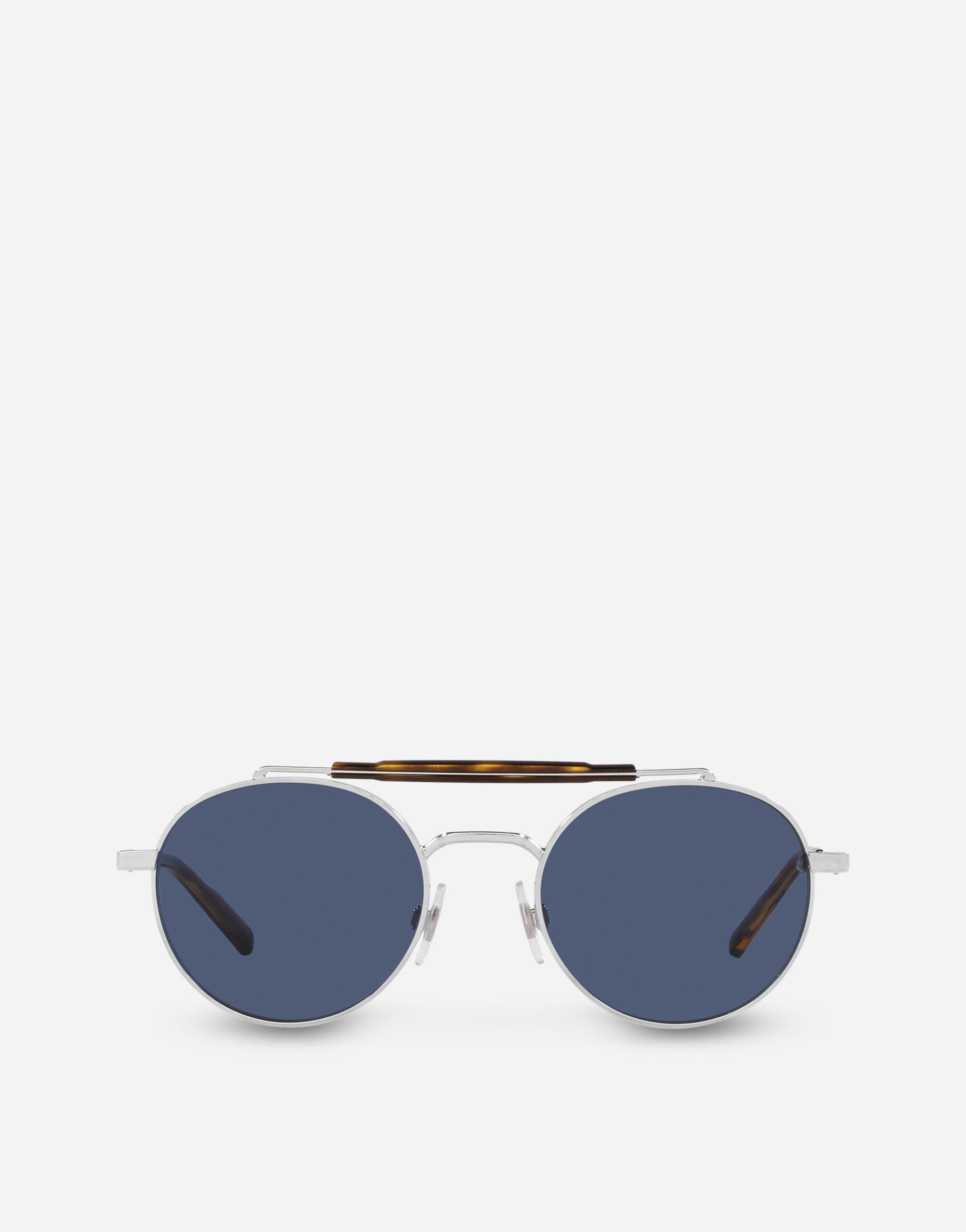 Dolce & Gabbana Diagonal Cut Sunglasses Blue GH764AFU3LU