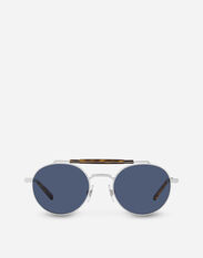 Dolce & Gabbana Diagonal Cut Sunglasses Silver VG2305VM5AL