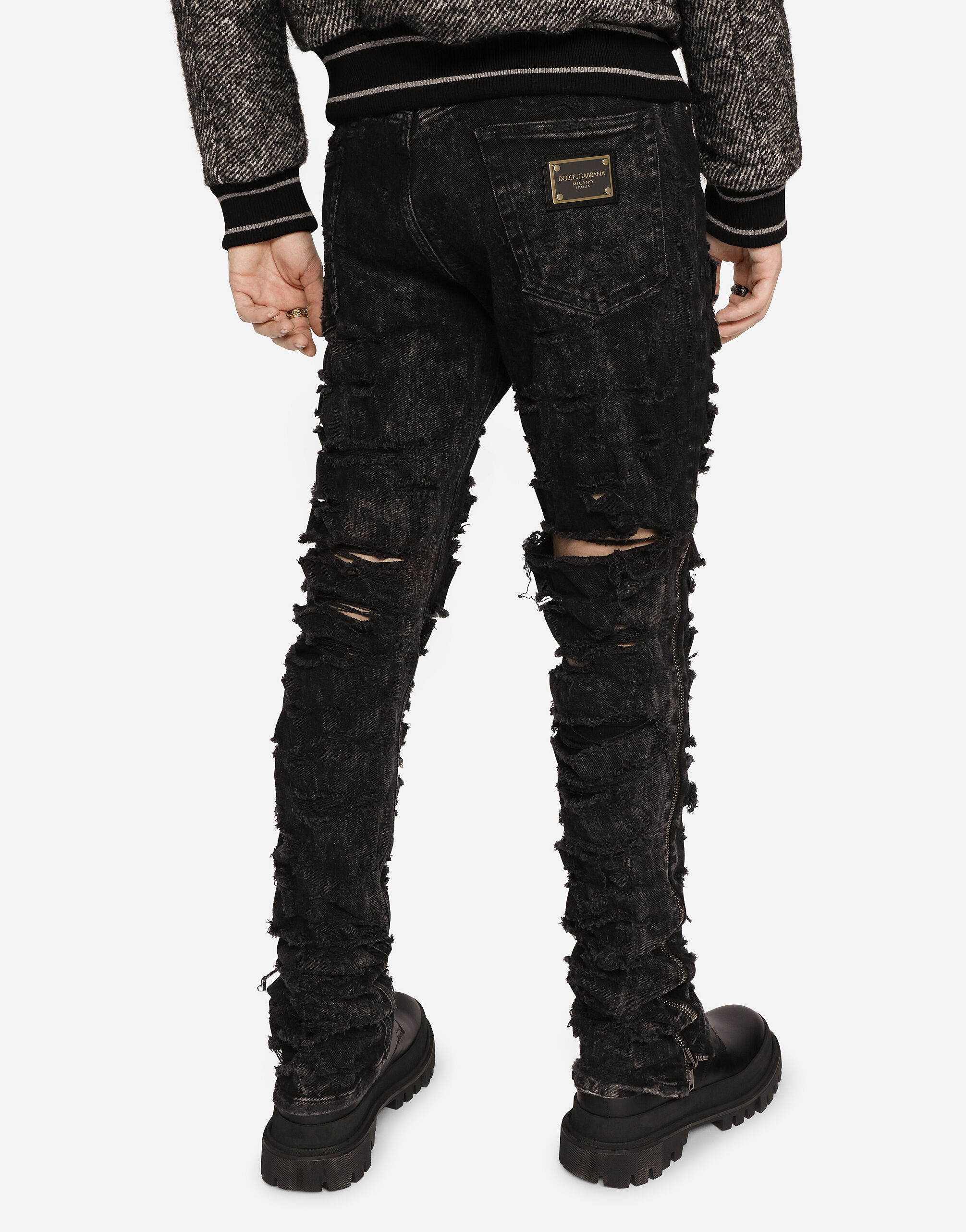 PANTALONE in Multicolor for Men | Dolce&Gabbana®