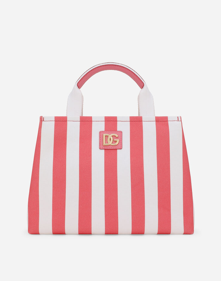 Dolce & Gabbana Tasche aus bedrucktem Canvas Mehrfarbig EB0116AB991