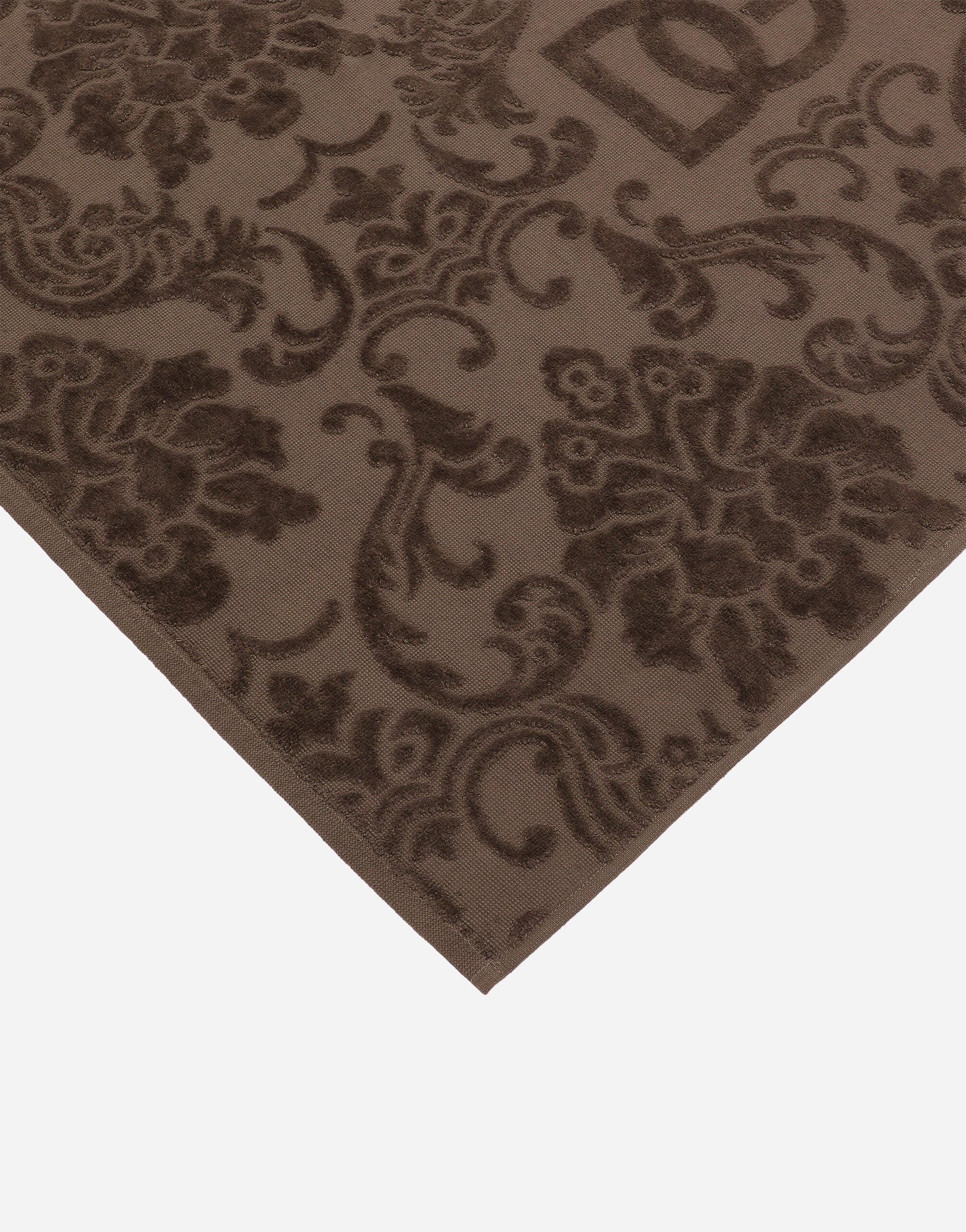 Cotton Terry Bath Mat in Multicolor | Dolce&Gabbana®