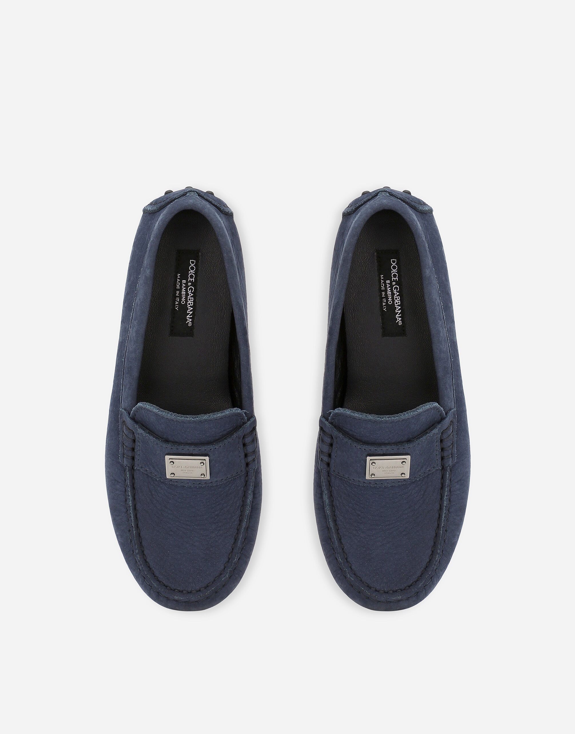Dolce & Gabbana 青 ローファー メンズレザーローファー＆モカシン | ドルチェ＆ガッバーナ®
