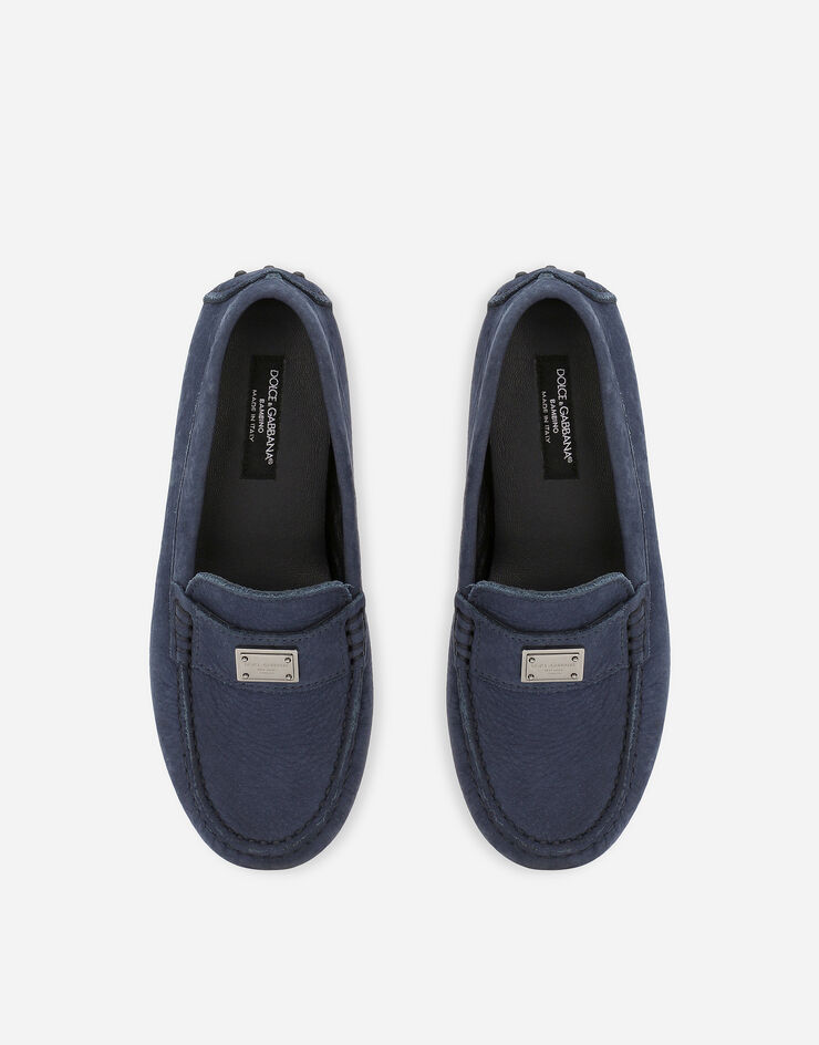 Dolce & Gabbana Nubuck loafers Blue DA5132A1061