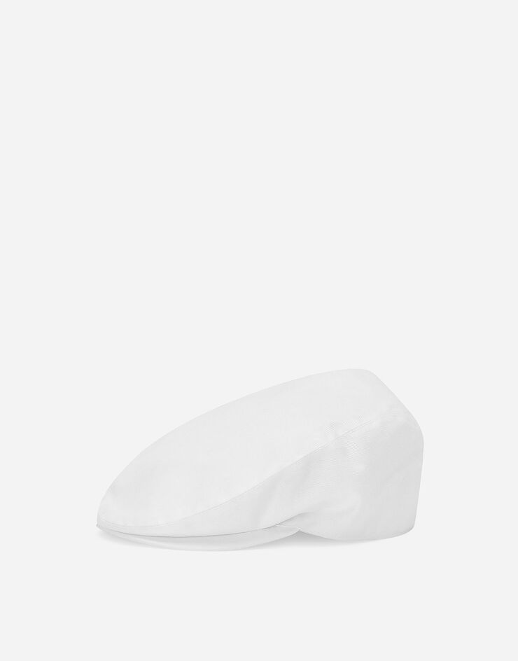 Dolce & Gabbana Cotton drill flat cap White GH587AGH860