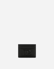 Dolce & Gabbana Calfskin DG Logo card holder Black BI0473AG081