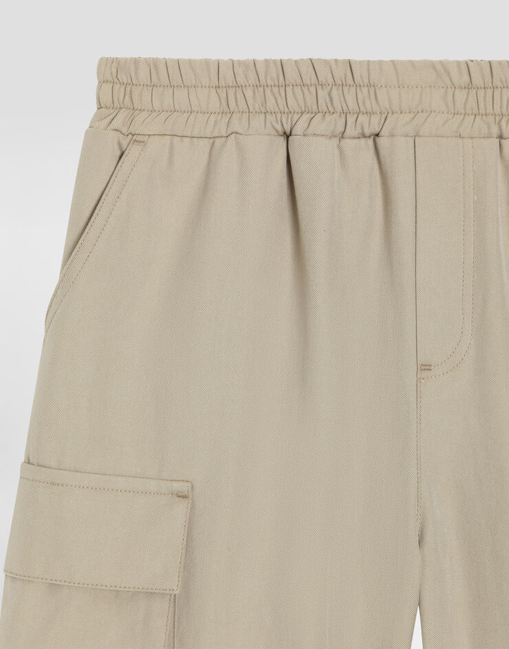 Dolce & Gabbana Bermuda in gabardina Dolce & Gabbana Bermuda in gabardina Beige L44Q01FU63D