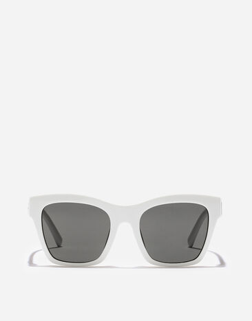 Dolce & Gabbana DG Crossed Sunglasses White VG4512VP287