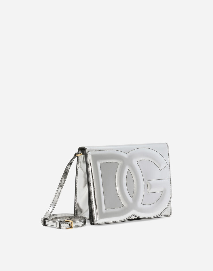 Dolce & Gabbana DG Logo Bag crossbody bag Silver BB7287AY828