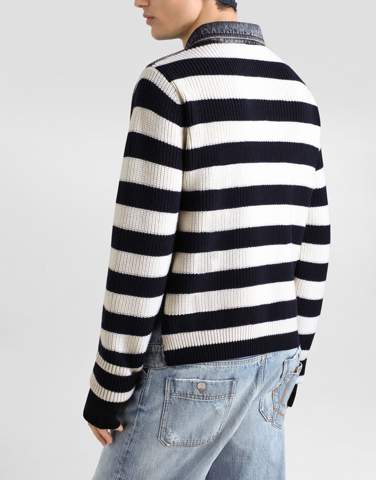 Dolce & Gabbana Cazadora en denim Multicolor G9CLXDGK526