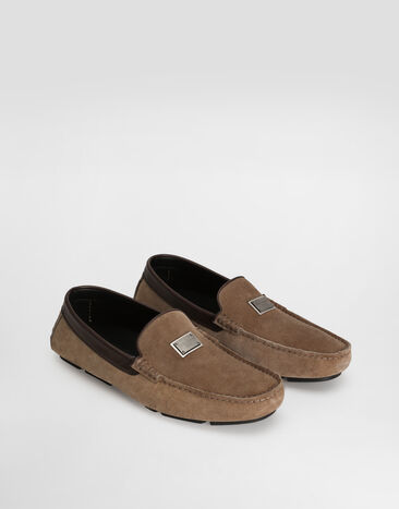 Dolce & Gabbana Split calfskin slipper Multicolor A50735A0100