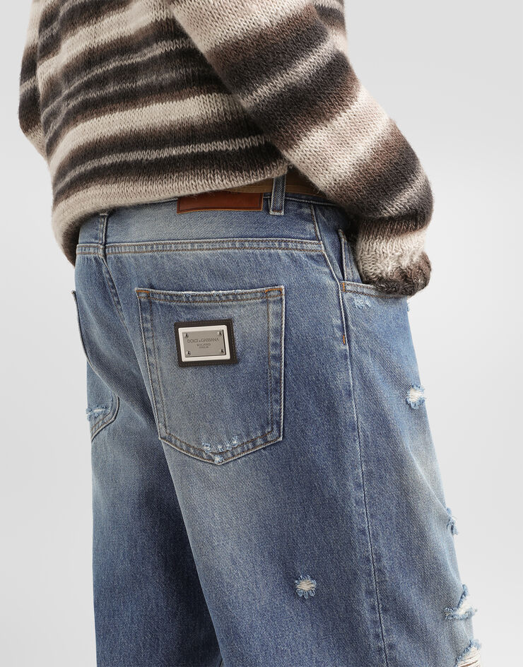 Dolce & Gabbana Denim trousers Dolce & Gabbana Denim trousers Multicolor GP18LDG8QA8