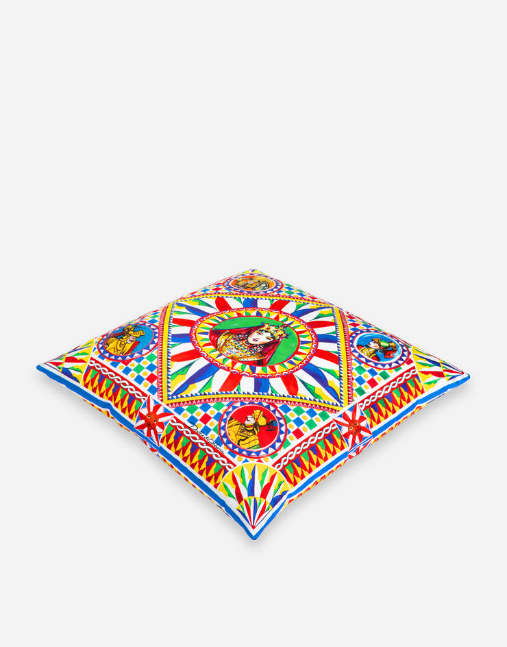 Dolce & Gabbana Большая подушка из дюшеса разноцветный TCE003TCA95