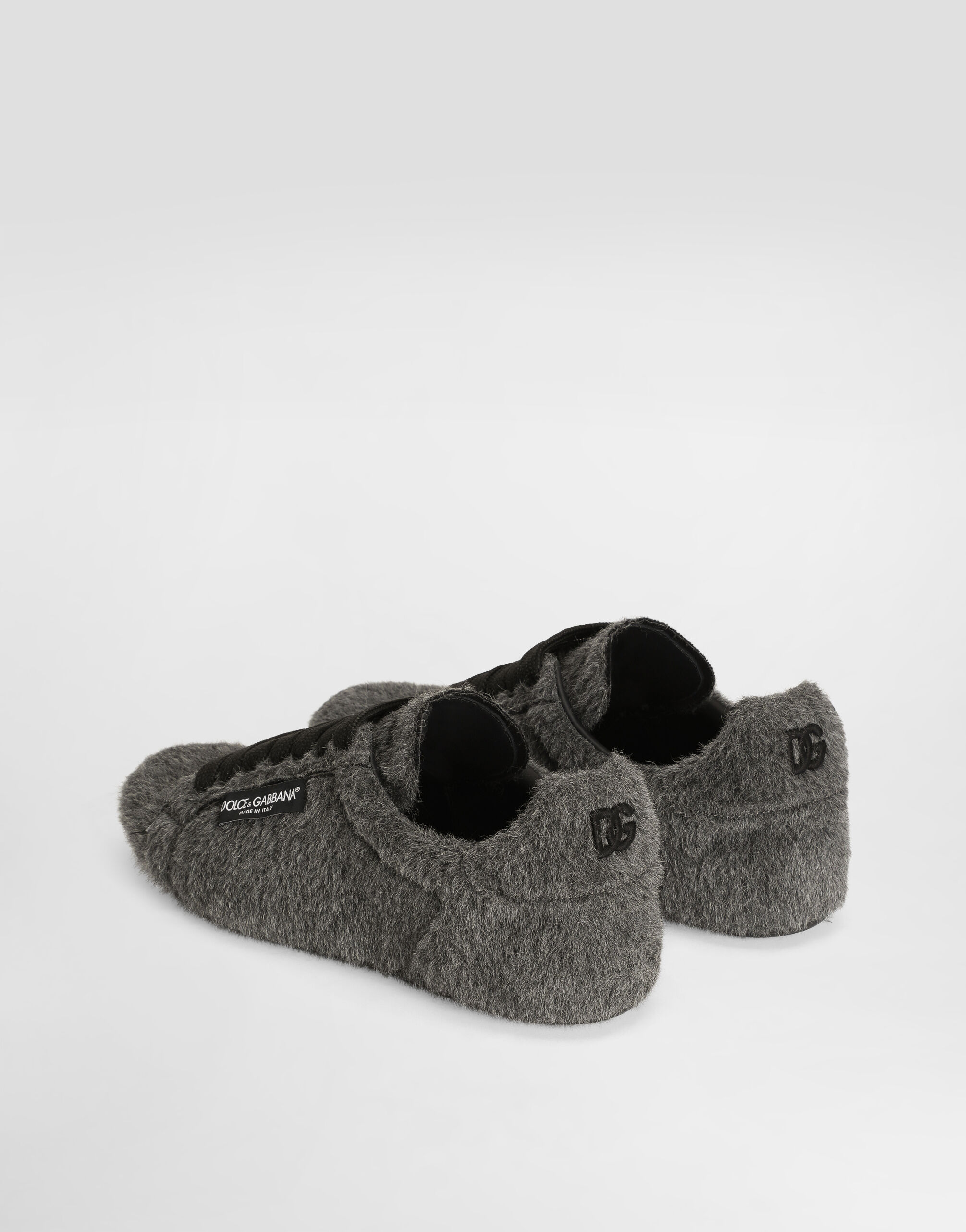 Alpaca Portofino Soft in Grey for Men | Dolce&Gabbana® US