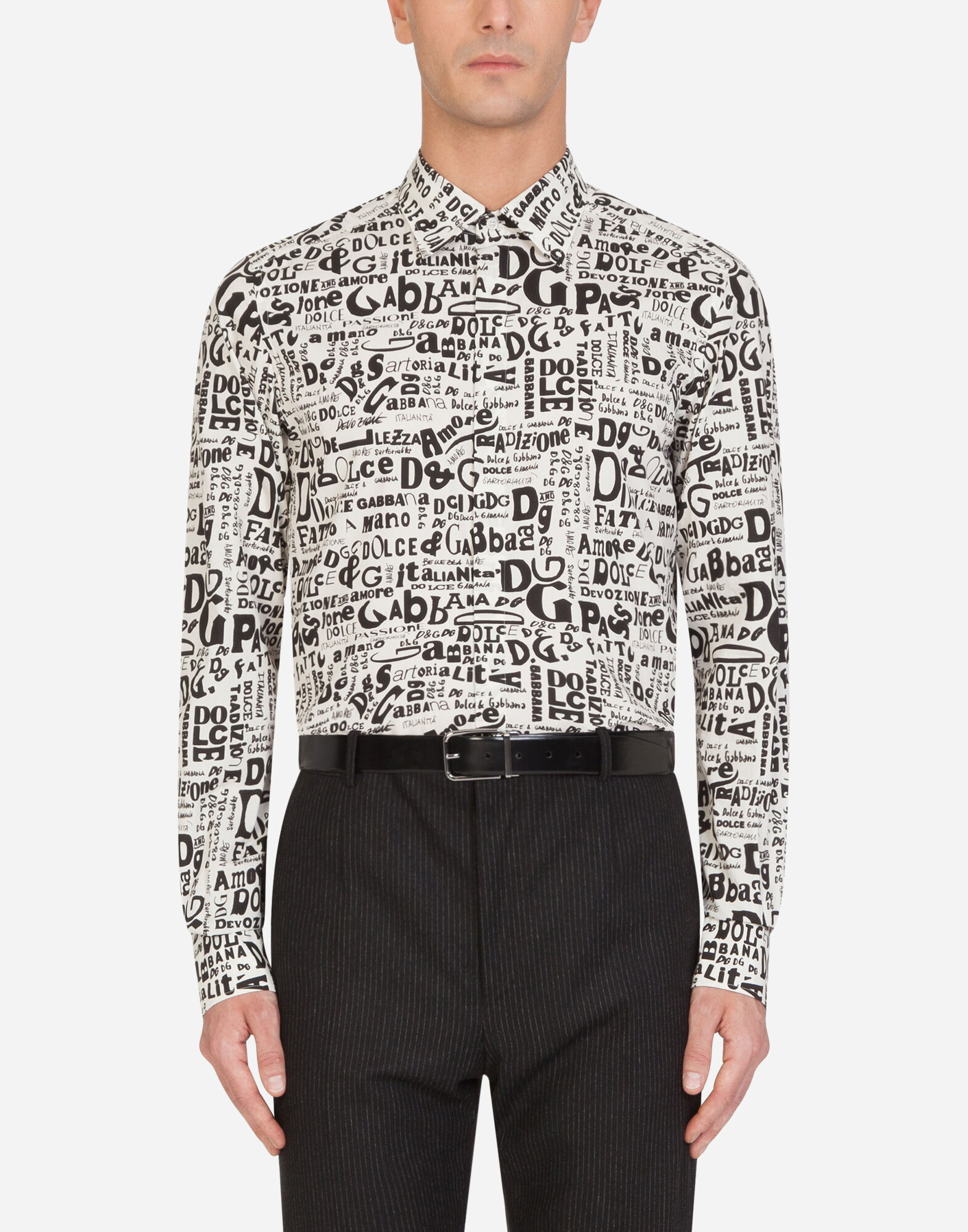 Mens shirt dolce discounts and gabbana martini shirt