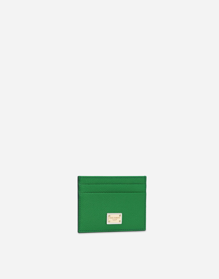 Dolce & Gabbana Card holder with tag зеленый BI0330A1001