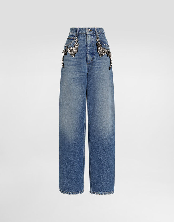 Dolce & Gabbana Vaqueros de denim Multicolor FTDDHZG8OD1