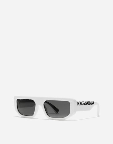 Dolce & Gabbana DG Logo Sunglasses White VG6203VN287