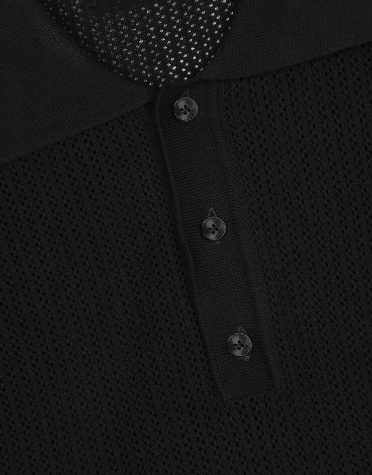 Dolce&Gabbana Cotton polo-shirt Black GXP68TJBCAB