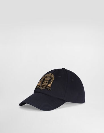 Dolce & Gabbana قبعة بيسبول من قطن Blue GH706ZFUFL9