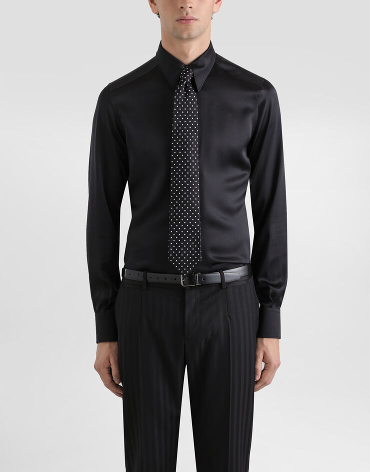 Dolce & Gabbana Cravate en jacquard à pois Multicolor GT181EG0JYZ