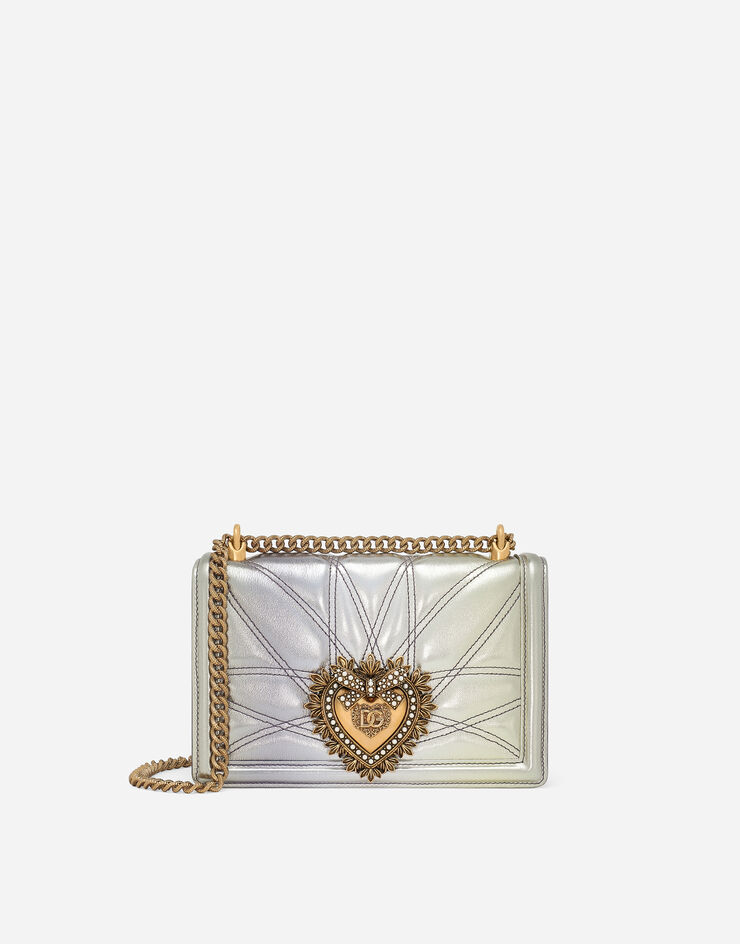 Dolce & Gabbana Schultertasche Devotion mittelgroß Mehrfarbig BB7158AQ919