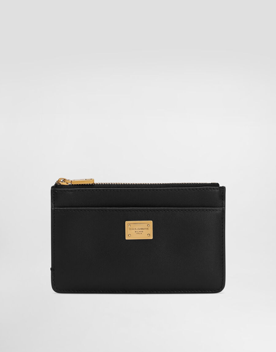 Plongé calfskin card holder