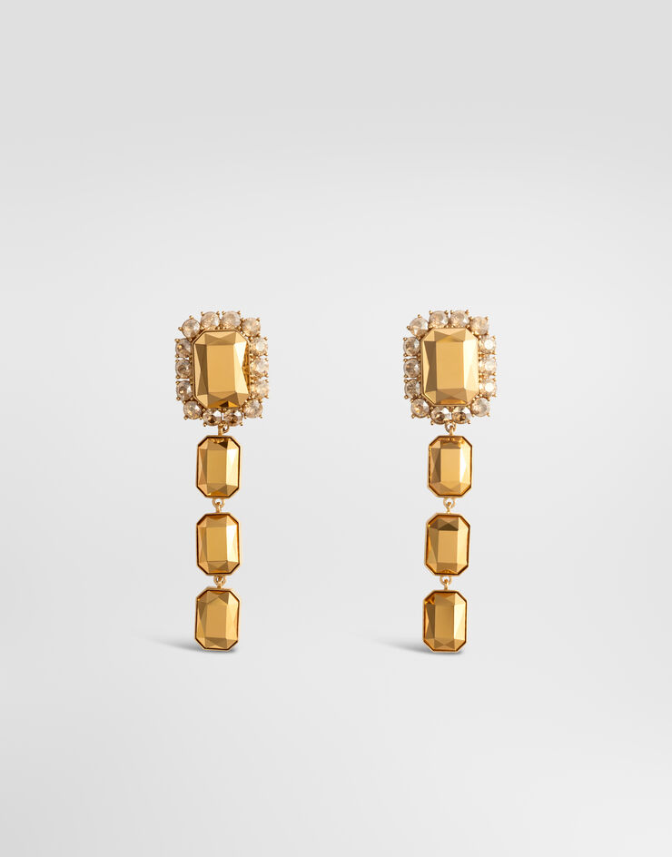 Dolce & Gabbana Earrings with stones Dolce & Gabbana Earrings with stones Gold WET2X3W1111