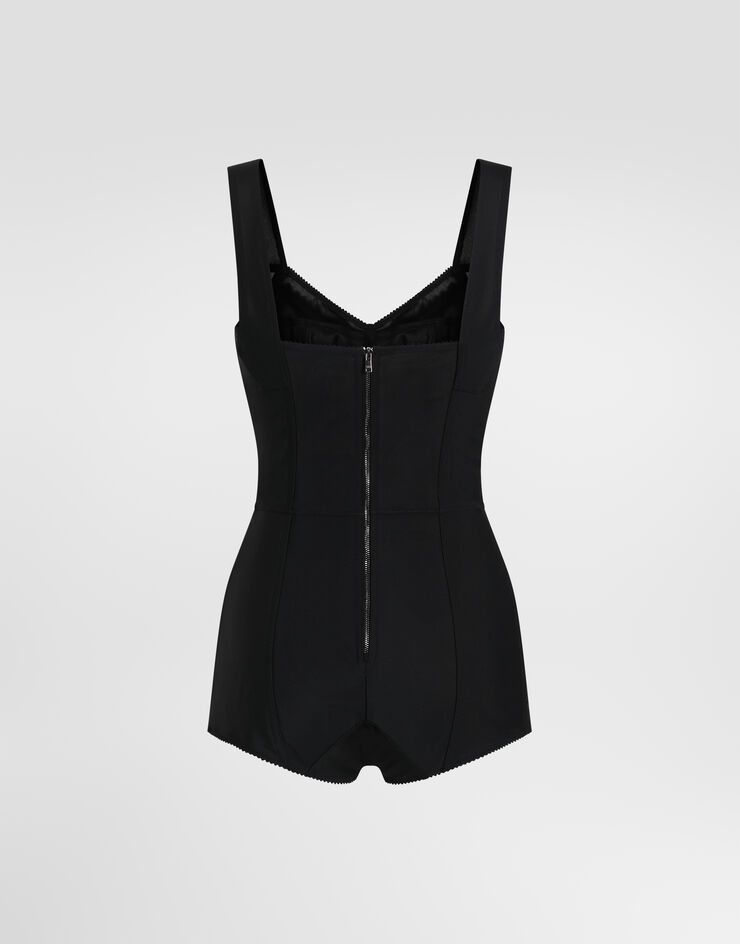 Dolce & Gabbana Corset bodysuit White F7X07TGDCLQ