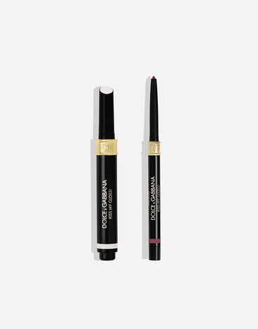 Dolce & Gabbana Kiss My Gloss! 01 Whisper - Rosey pink liner and pink perlescent gloss MKUPLIP0016