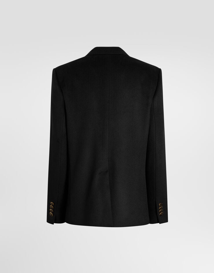 Dolce & Gabbana Linda double-breasted cashmere jacket Dolce & Gabbana Linda double-breasted cashmere jacket Black F2JBATFU2D1