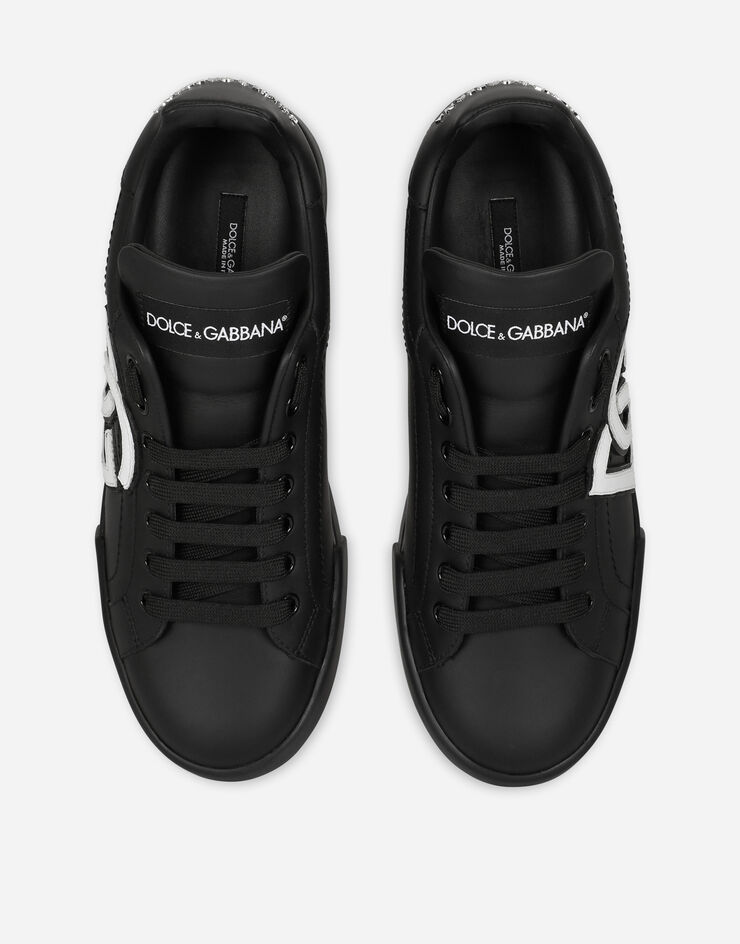 Dolce & Gabbana سنيكرز بورتوفينو من جلد عجل بشعار DG متعدد الألوان CK1545AC330