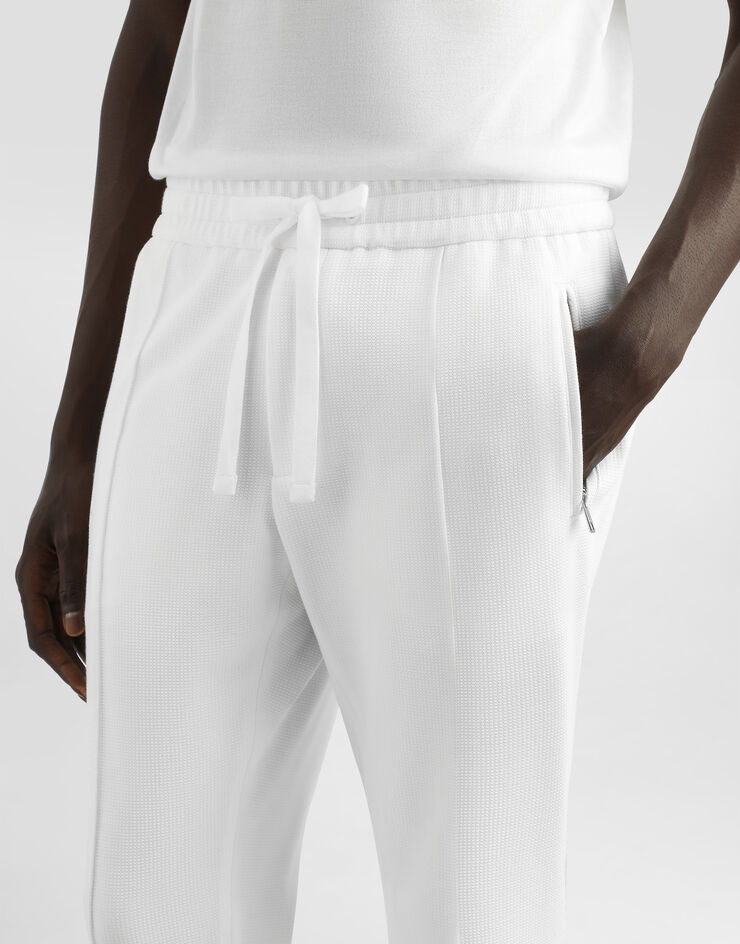 Dolce & Gabbana Jersey jogging pants White GYACETGJ070