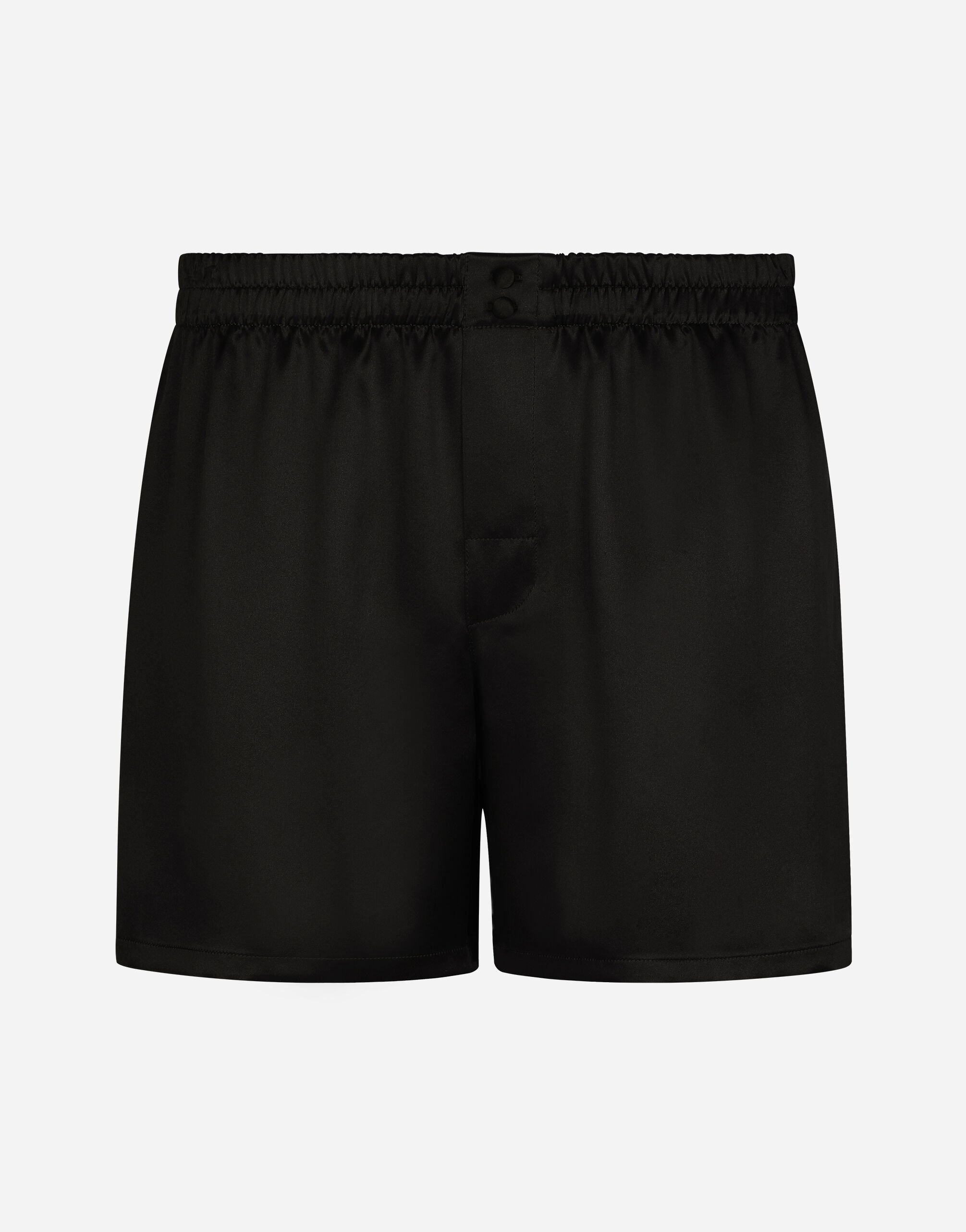 Dolce & Gabbana Silk shorts Black M9C03JONN95