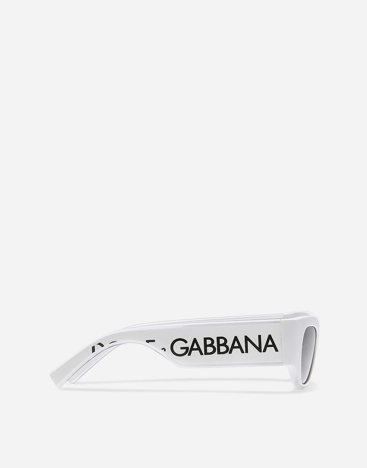 Dolce & Gabbana 「ロゴDNA」サングラス ホワイト VG600KVN287