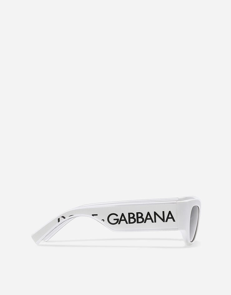 Dolce & Gabbana Lunettes de soleil Logo DNA Blanc VG600KVN287