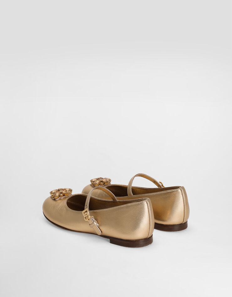 Dolce & Gabbana سويت شيرت بسحاب ورقعة Dolce & Gabbana سويت شيرت بسحاب ورقعة Gold D11376AX261