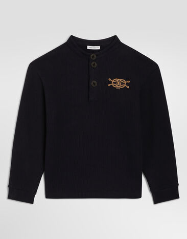 Dolce & Gabbana Cotton serafino Blue L4JTKQHU7X9