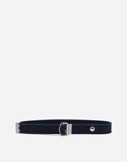 Dolce & Gabbana Branded tape belt Black BC4646AX622
