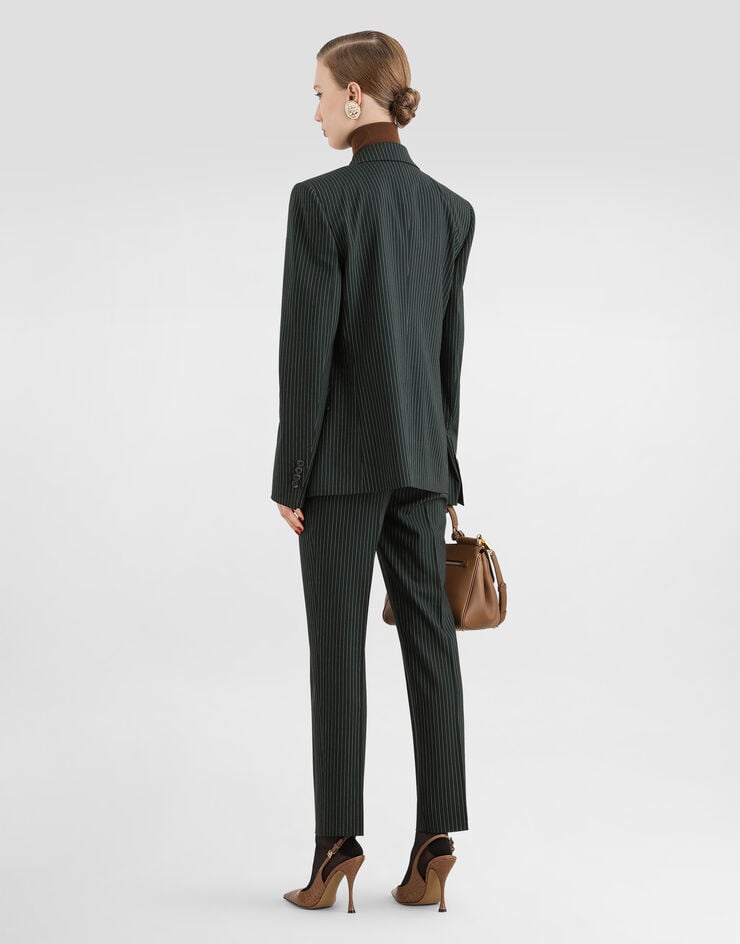 Dolce & Gabbana Pinstripe wool trousers Dolce & Gabbana Pinstripe wool trousers Multicolor FTAM2TFRBDQ