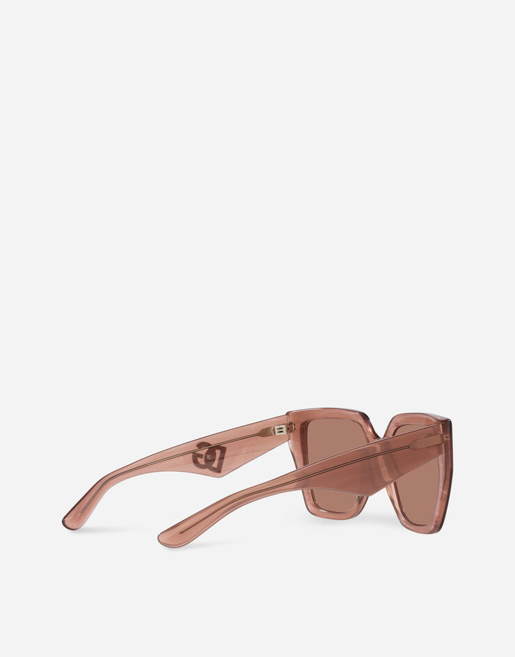 Dolce & Gabbana Солнцезащитные очки DG Crossed карамель VG443BVP113