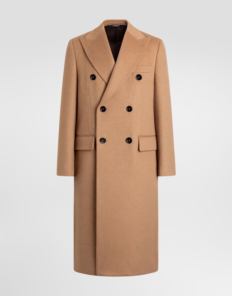 Dolce & Gabbana Double-breasted camel coat Dolce & Gabbana Double-breasted camel coat G050LTFU2DE